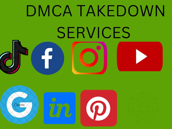 Gig Preview - Take down remove and delete defaming tiktok,x,yt,reddit,ig,fb,google by dmca