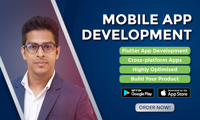 Gig Preview - Do mobile app development, android app ios app creation flutter app developer