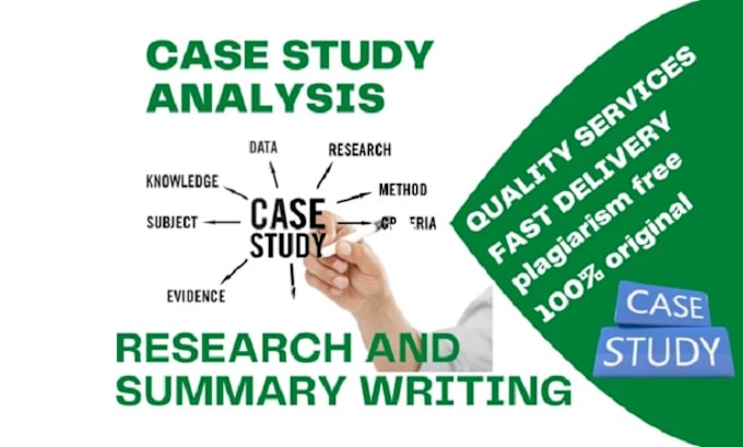 Gig Preview - Do case study analysis, report, assignment, apa paper, research summary writing