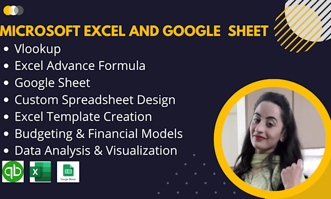 Gig Preview - Custom bookkeeping solutions with excel and google sheets