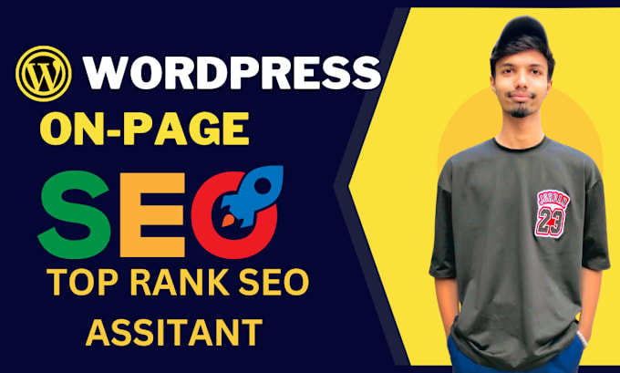 Gig Preview - Do on page SEO for wordpress website optimization