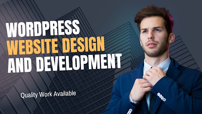 Gig Preview - Design, build, clone, edit and rebuild wordpress website