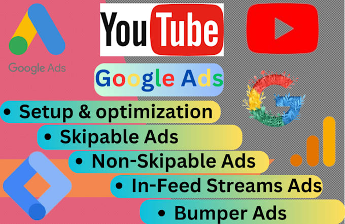 Gig Preview - Run youtube video ads through google ads campaign