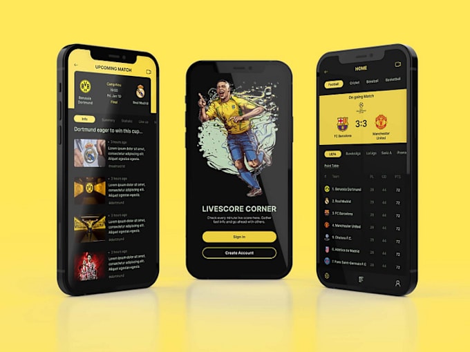 Gig Preview - Develop fantasy football, sport bet app, fantasy sport app, bet website