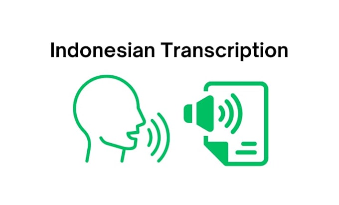 Gig Preview - Transcribe indonesian videos and audios in 48 hours