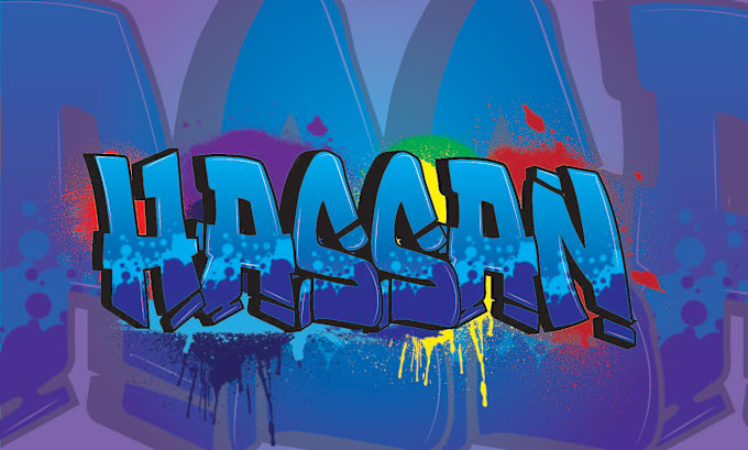 Gig Preview - Do graffiti logo, text, tags, or t shirt for your company or business