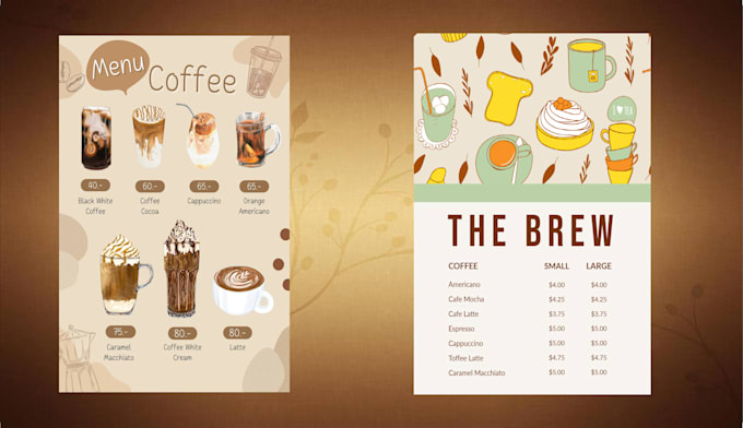 Gig Preview - Design, café menu, digital, medical flyer or product poster