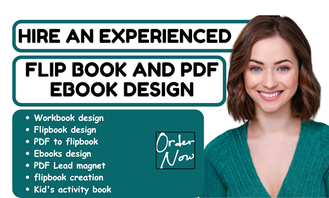 Gig Preview - Do flipbook design workout design convert PDF to flipbook planner journal design