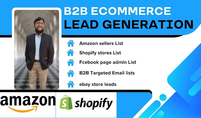 Gig Preview - Provide b2b ecommerce leads for any business