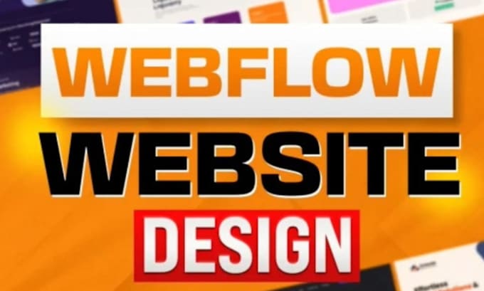 Gig Preview - Design,fix webflow website create animation,interactive website with webflow