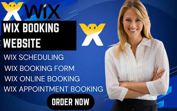 Gig Preview - Do wix booking website, wix scheduling, wix appointment booking, wix calendar