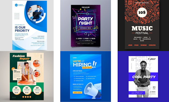 Gig Preview - Design eye catchy flyer, business professional flyer and poster