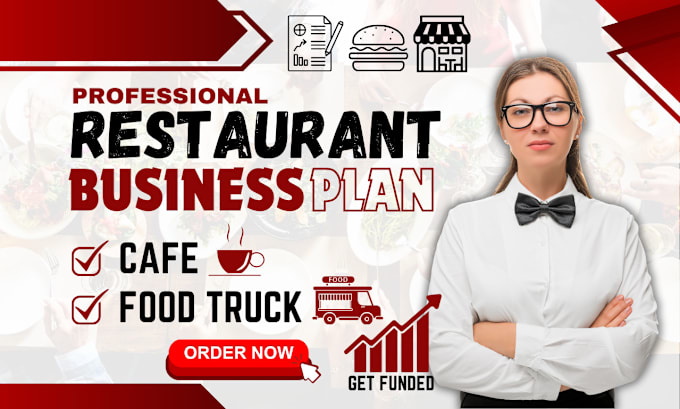 Gig Preview - Craft business plans for restaurants, coffee shops, food trucks