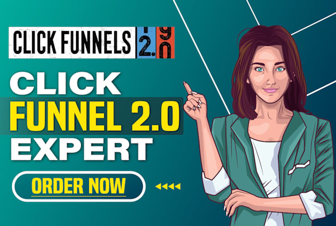 Gig Preview - Setup clickfunnels, clickfunnels 2 0, sales funnels expert and landing page