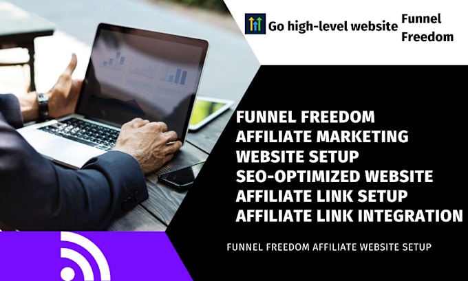 Gig Preview - Boost your affiliate earnings with go highlevel funnel freedom website setup