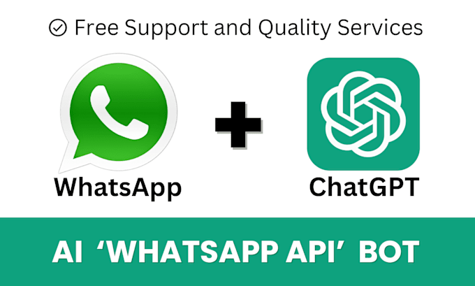 Gig Preview - Create customized ai whatsapp API chatbot using chatrace and manychat