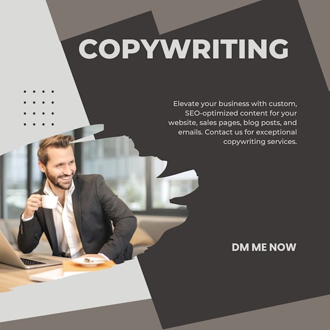 Gig Preview - Deliver the only copywriting you will ever need