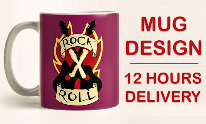 Gig Preview - Create custom coffee mug or cup, pillow, t shirt, cap, or hat design