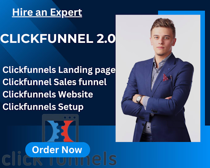 Gig Preview - Do clickfunnels sales funnel, clickfunnels landing page, clickfunnel 2 0 setup