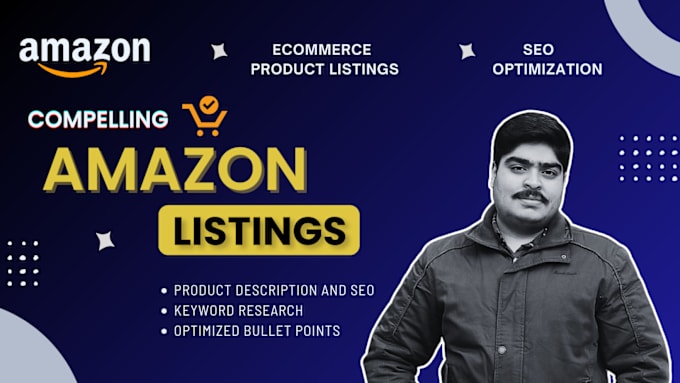 Gig Preview - Write amazon and etsy product listing descriptions along with keyword research