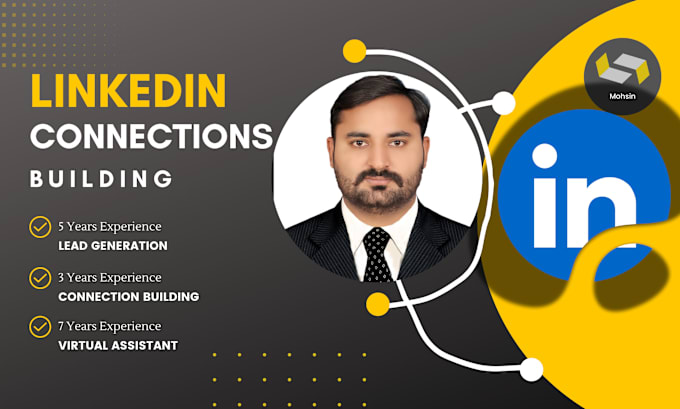 Gig Preview - Grow your linkedin by sending targeted connection requests with specific message