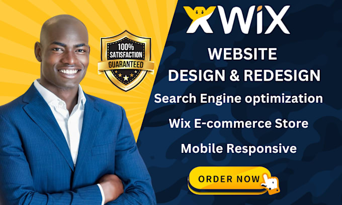 Gig Preview - Redesign wix website wix website design wix website redesign wix ecommerce wix