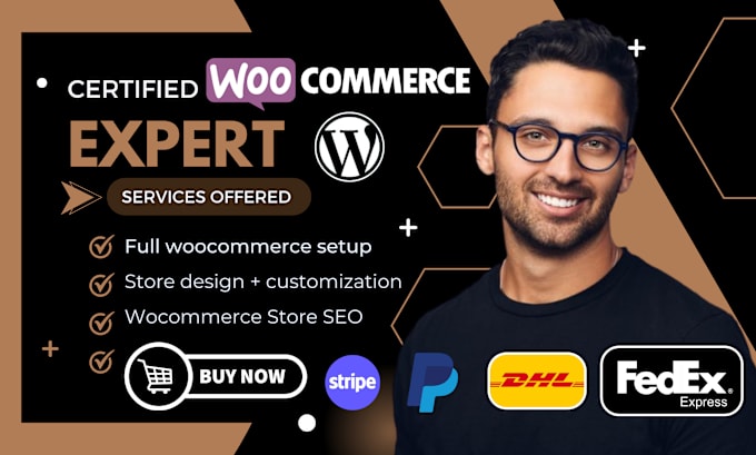 Gig Preview - Create wordpress ecommerce website, woocommerce website, wordpress online store