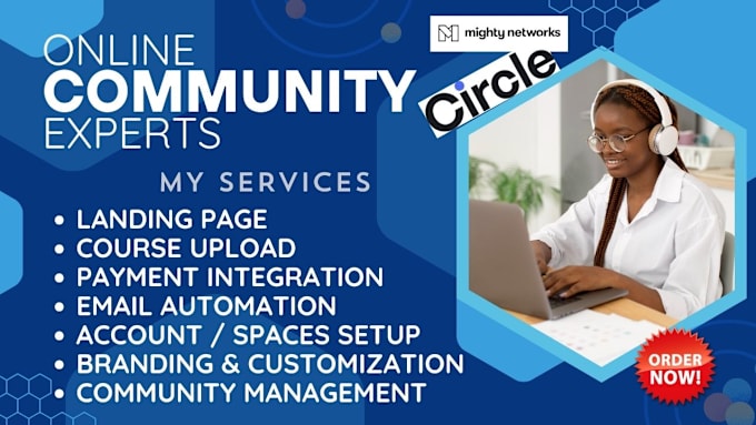 Gig Preview - Setup mighty networks, circle, tribe and buddyboss community platforms