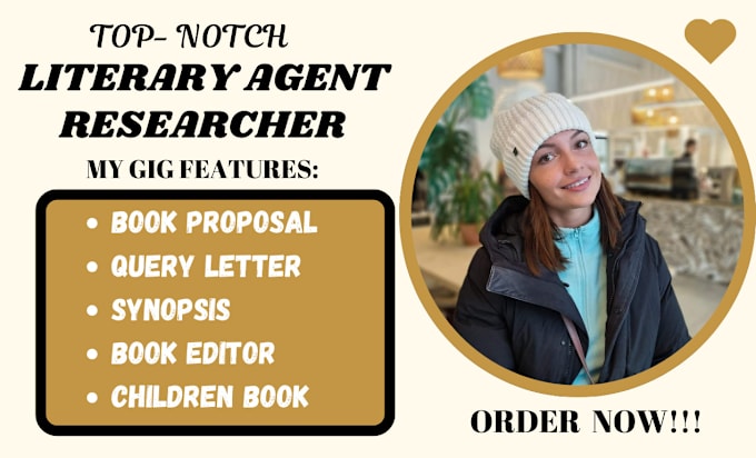 Gig Preview - Find literary agent for fiction book, movie script, children book, screenplay