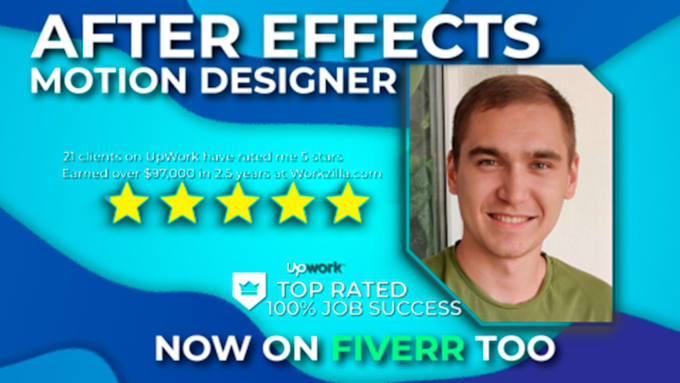 Bestseller - do make any animation in after effects