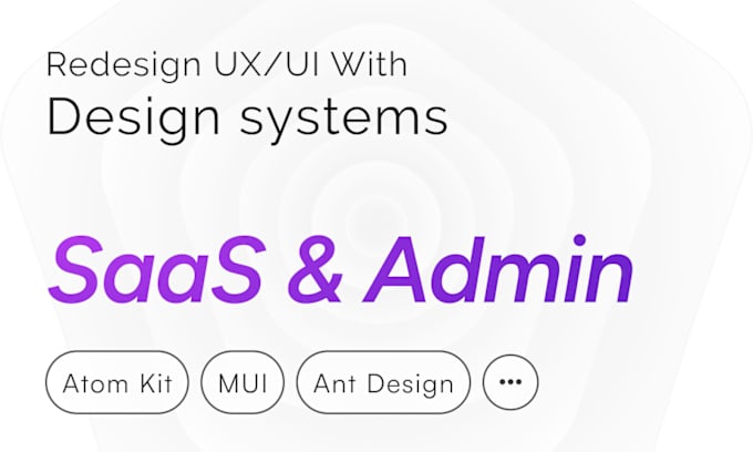 Bestseller - build sleek UX and UI for saas product with design system