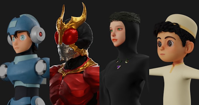 Bestseller - create 3d character models with a blender