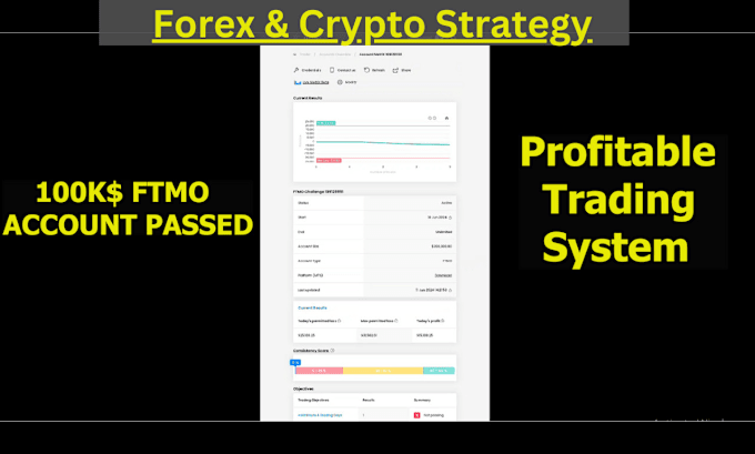 Gig Preview - Teach my profitable forex and crypto trading strategy ,forex mentor