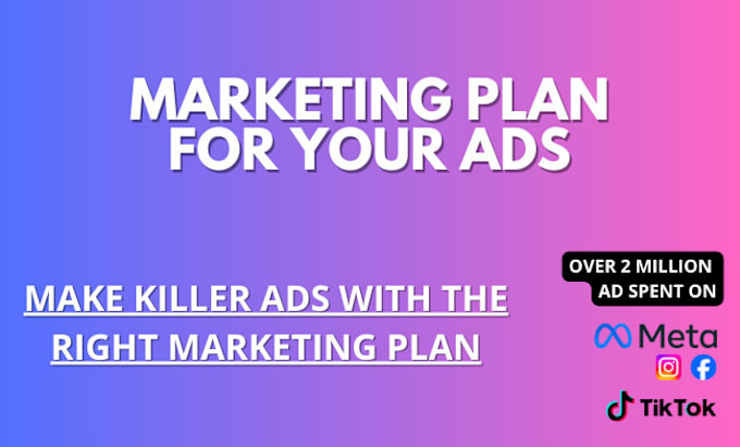 Gig Preview - Create a powerful marketing strategy to boost your  ads