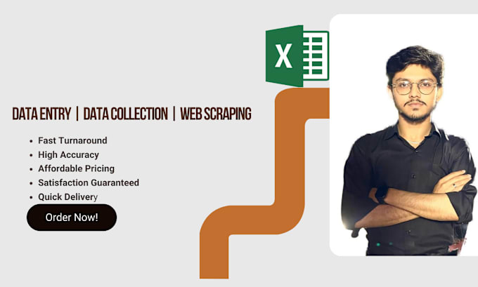 Bestseller - do fast and accurate data entry, data collection and web scraping