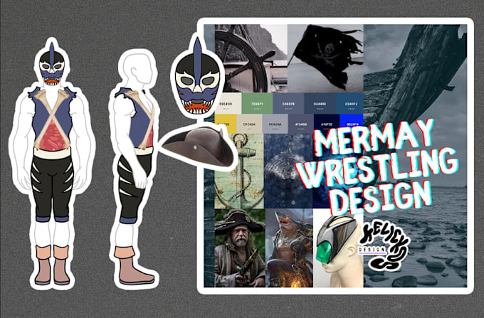 Gig Preview - Create wrestling costume design