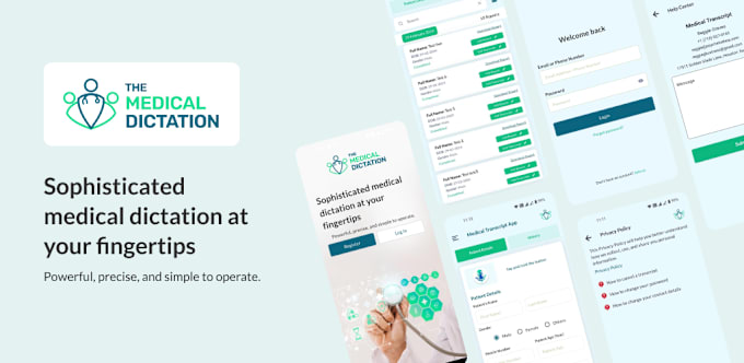 Bestseller - create a medical transcription app with admin panel