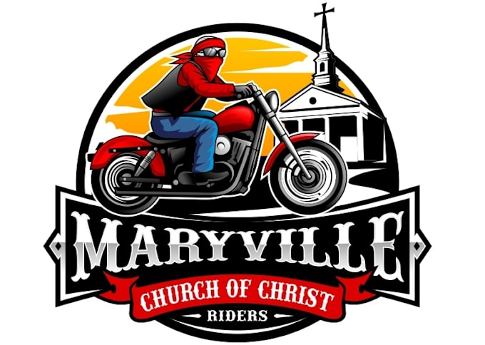 Gig Preview - Design wonderful church and motorcycle logo