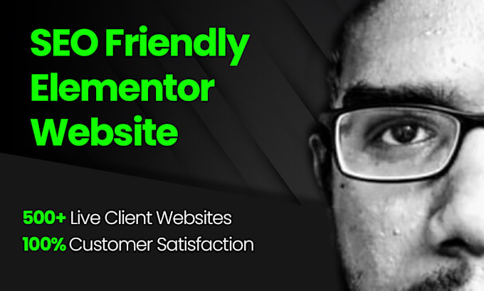 Gig Preview - Our agency will do a professional SEO optimized elementor website design