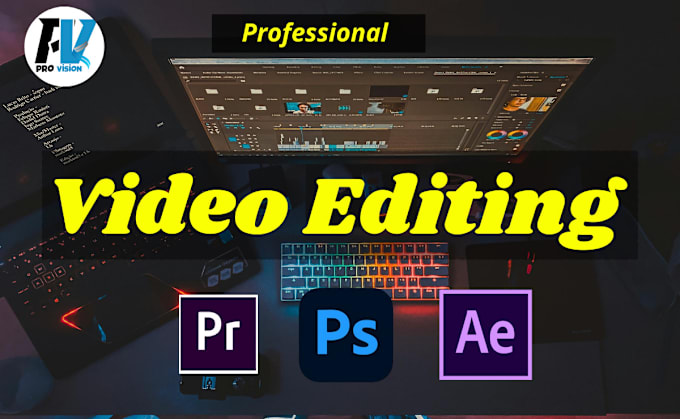 Bestseller - do professional video editing for youtube and social media