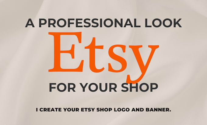 Gig Preview - Design your etsy shop banner and logo