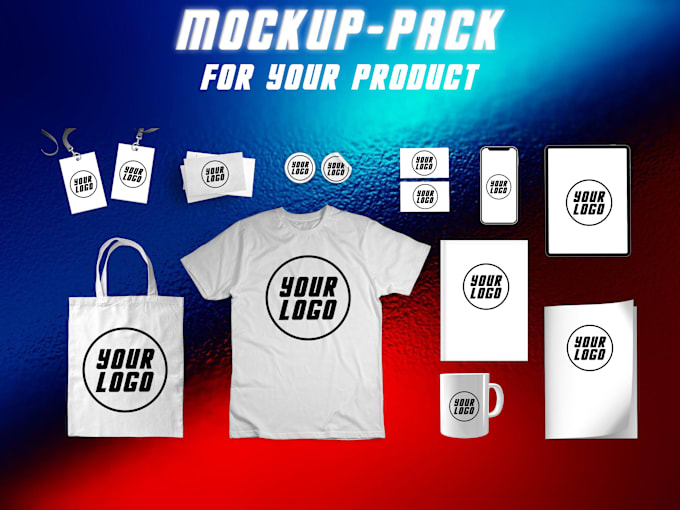 Gig Preview - Create you a mockup pack