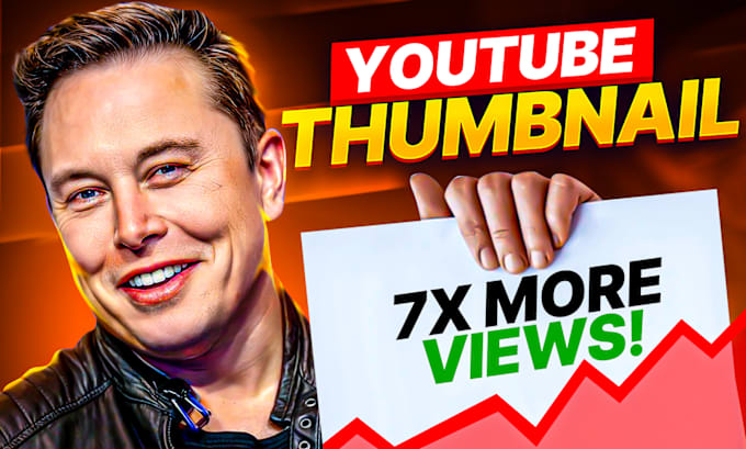 Gig Preview - Design an amazing youtube thumbnail in 3 hours