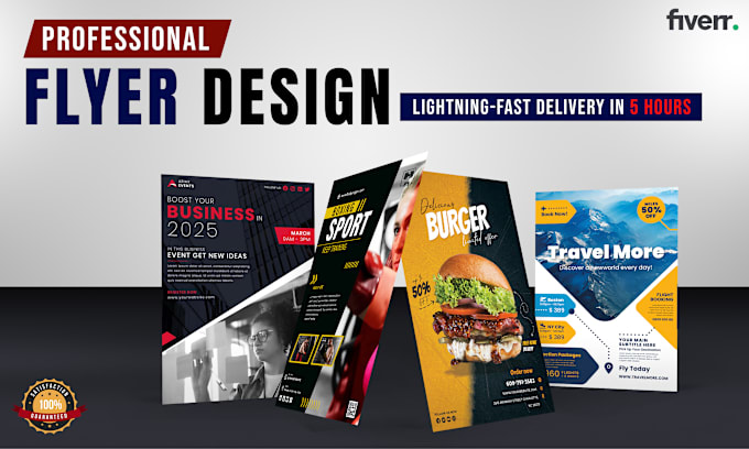 Gig Preview - Design professional business flyers and posters