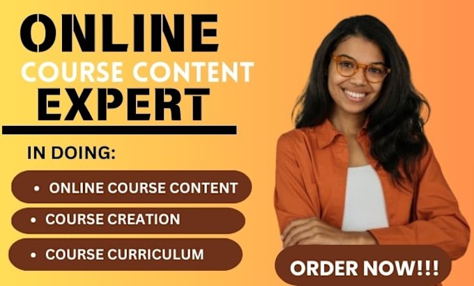 Gig Preview - Create online course content on business plan, startup proposal training manual