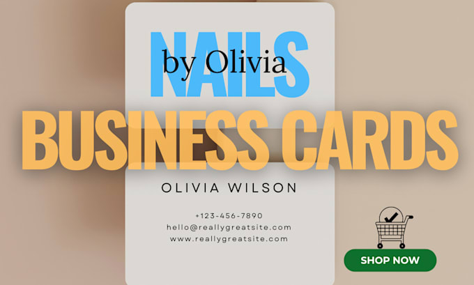 Gig Preview - Design modern  business visiting card for you