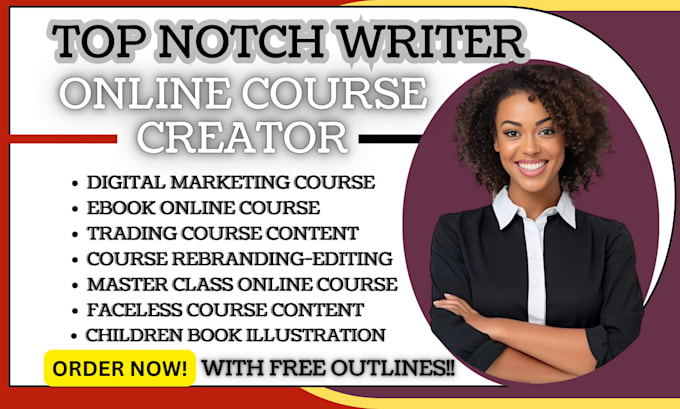 Bestseller - ghostwrite online course content, ebook online course, digital marketing ebook