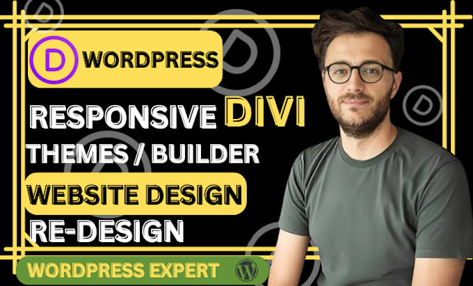 Gig Preview - Expert divi website customization divi wordpress specialist