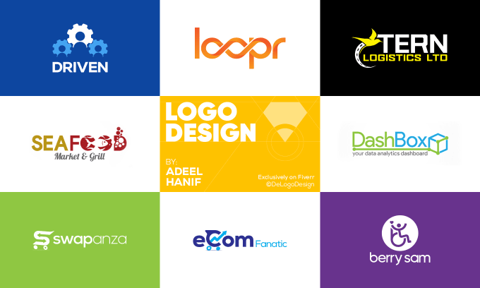 Bestseller - professional unique modern and minimalist logo design