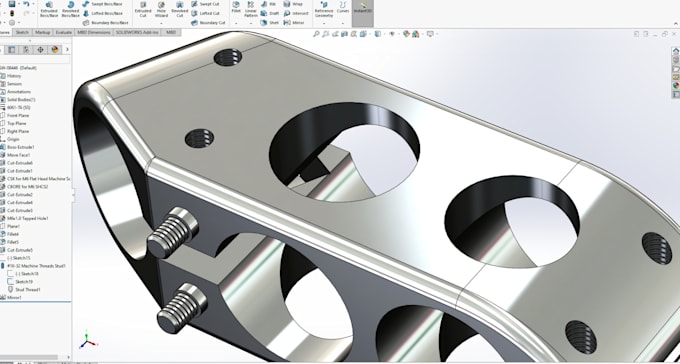 Gig Preview - Design 3d models for 3d printing in solidworks